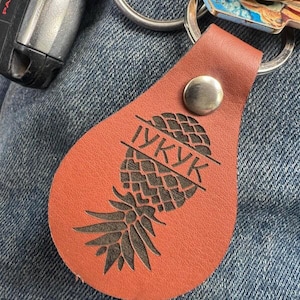 Swinger IYKYK leatherette key chains