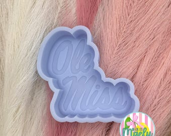 UM Rebels freshie mold | Silicone freshie MOLD | Freshie Mold | Silicone Mold | Sports Freshie Mold | 207