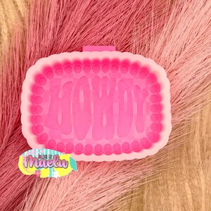 Howdy Concho freshie mold | Silicone freshie MOLD | Freshie Mold | Silicone Mold