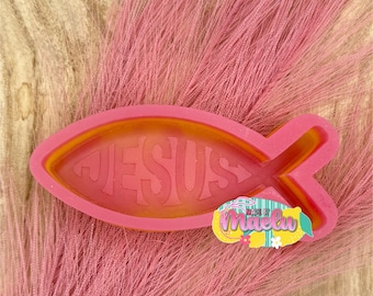 Jesus Fish freshie mold | Silicone freshie MOLD | Freshie Mold | Silicone Mold | 170