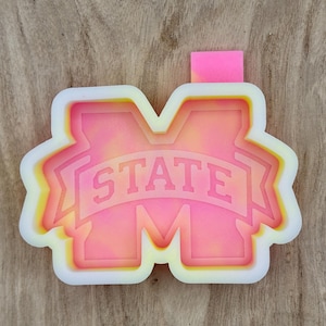 State freshie mold | Silicone freshie MOLD | Freshie Mold | Silicone Mold | Sports Freshie Mold