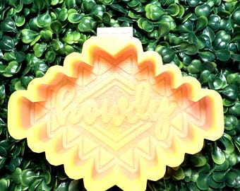 Aztec Howdy freshie mold | Silicone freshie MOLD | Freshie Mold | Silicone Mold