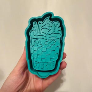 Forma do piernikowego latte | Silikonowa forma do pieczenia | Forma do pieczenia | Forma silikonowa