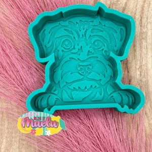 Schnauzer freshie mold | Silicone freshie MOLD | Freshie Mold | Silicone Mold