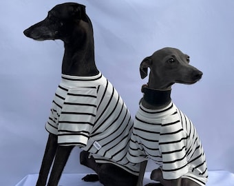 Striped t-shirt for Greyhound and Whippet/ Summer clothes for dog