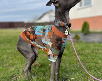 Cotton Dog T-shirt: Summer Clothes for Greyhound, Iggy & Whippet