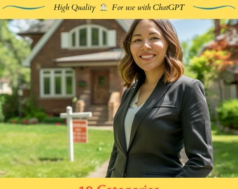 Real Estate Mega Prompt list for ChatGPT. 1150+, 19 different categories. Marketing, financing, investment strategies, etc. Digital download