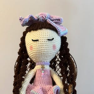 Crocheted Ballerina Rag Doll