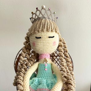 Crocheted Ballerina Rag Doll