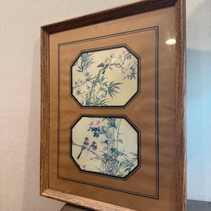 Vintage Bird Framed Wall Art