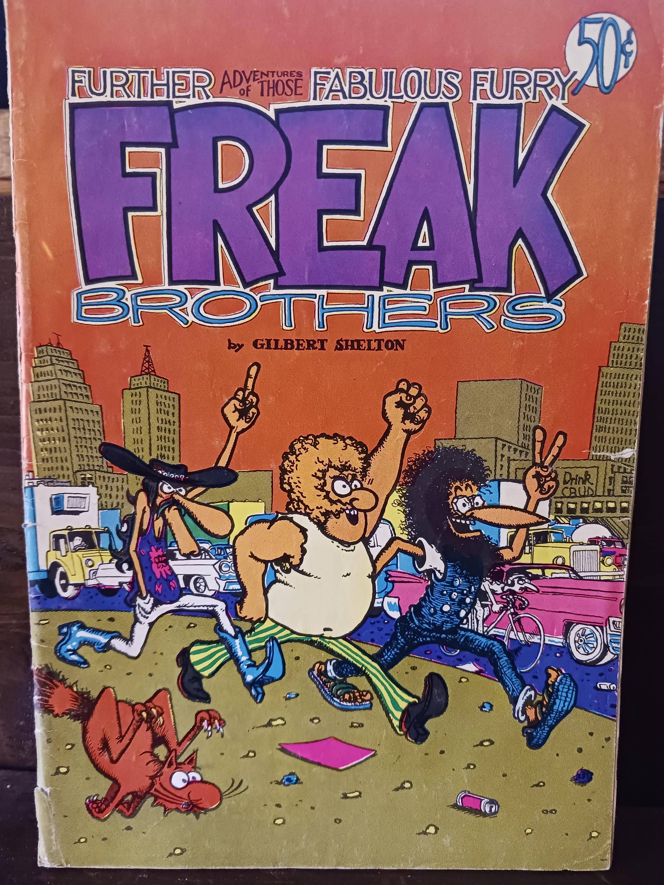 70's vintage ポスター　フリークブラザーズ　マリファナ　ヒッピー 70's vintage ポスター フリークブラザーズ マリファナ ヒッピー