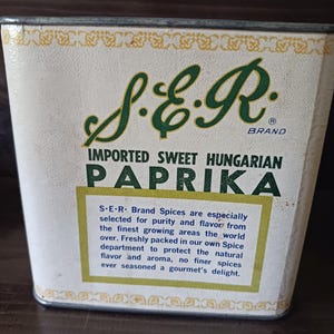 S.E.R reine Gewürzpaprika Dose