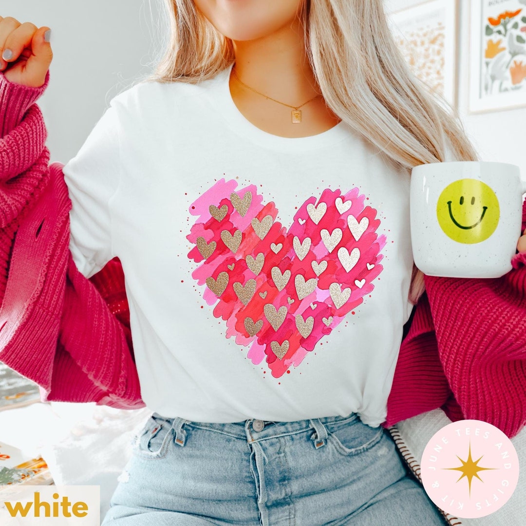 VALENTINE YELLOW HEART LONGSLEEVE SHIRT main image 1