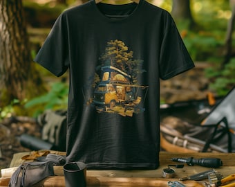 Van Life Overland Camping T-Shirt