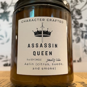 Assassin Queen Candle