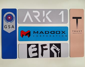 The Ark TV Series SyFy Bookmark Bookmarks Gift Stocking filler Set of 5