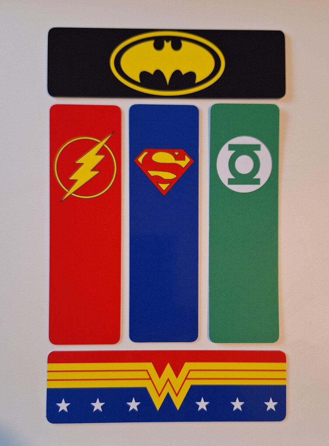 DC Logo Bookmarks - Etsy Australia