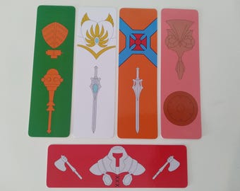 He-Man and She-Ra Bookmarks: Masters of the Universe Set of 5