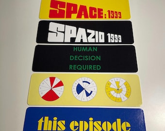 Space 1999 Bookmark Book Moonbase Alpha This Episode