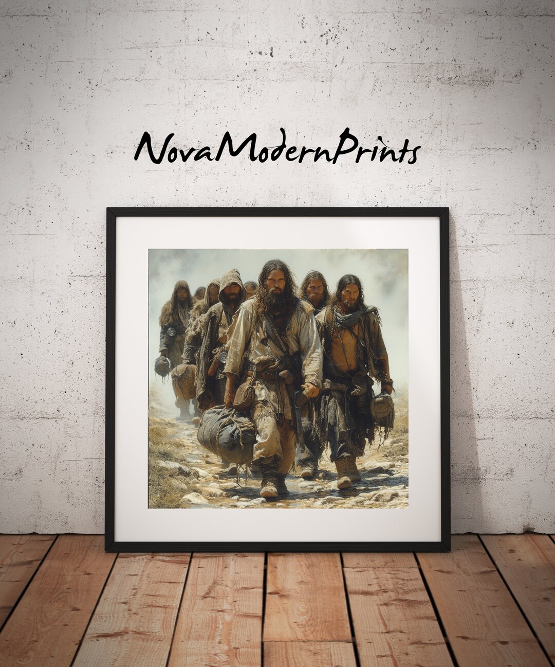 Printable Neolithic People Version 1 Wall Art Downloadable Digital - Etsy