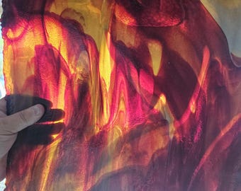 Glowing Embers, Armstrong, 7290, Stained glass sheets