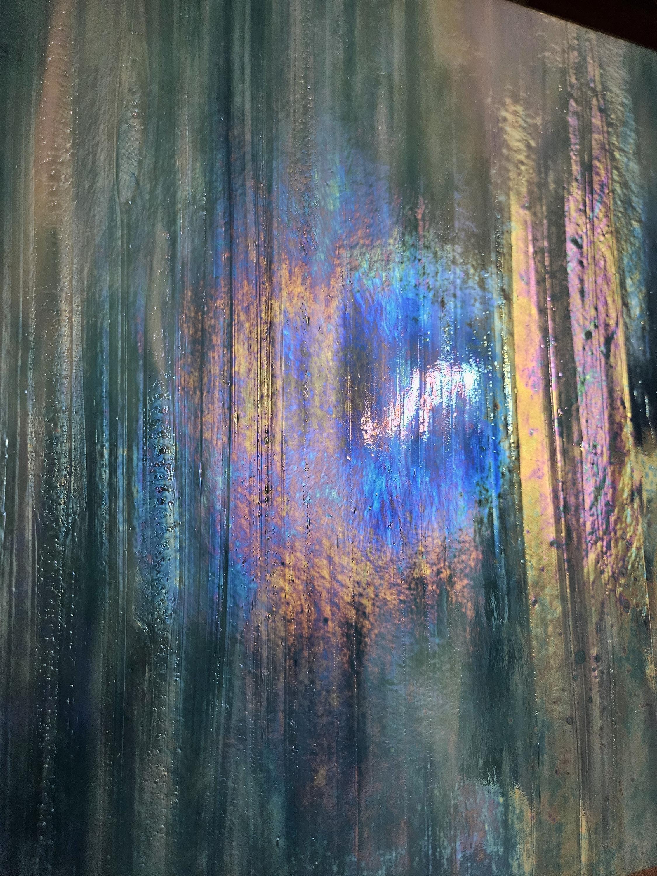 Blue Stained Glass Film - Etsy