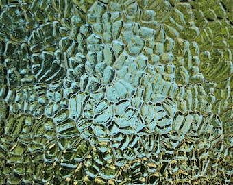 Grass Green, Figure C,  Wissmach, 309, stained glass sheet