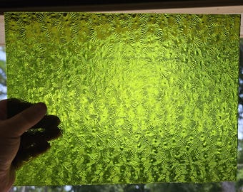 Pear Florentine, Wissmach, 1146, stained glass sheet