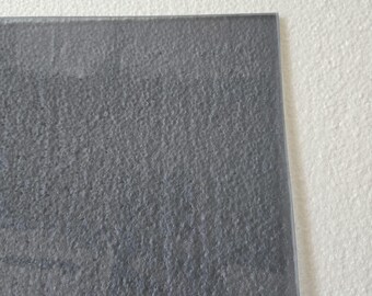 Grey, Transparent, 96coe, fusible, Wissmach, Stained glass sheet