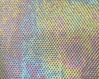 Clear Cube, Irid,  Wissmach, stained glass sheet