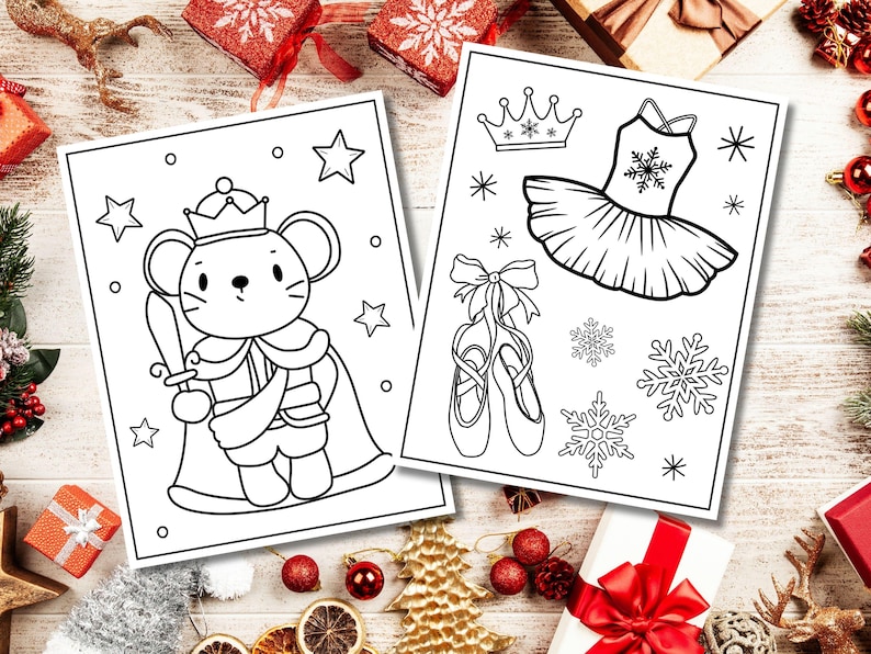 Nutcracker Coloring Pages, Nutcracker Activity, Ballet Coloring ...