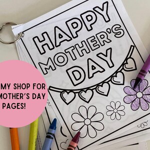 Father's Day Coloring, Coloring Gift for Dad, Preschool Father's Day Craft, Father's Day Activity, DIY Gift for Dad, Father's Day Puns image 9