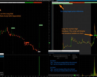 Fai trading come un professionista: ingresso, stop e visualizzazione delle dimensioni ThinkScript per trader giornalieri
