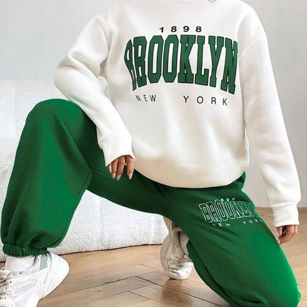 Brooklyn Sweatshirt and trousers