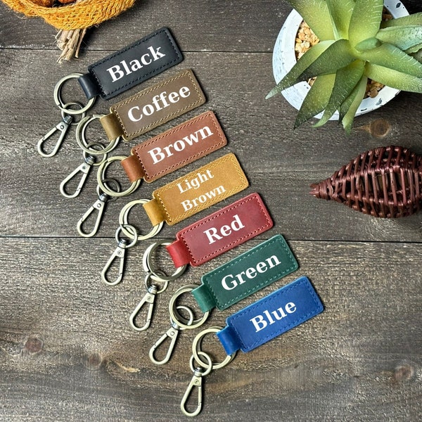 Custom Logo Keychain, Promotional Products, Custom Leather Keychain, Corporate Gift, Corporate Gifts for Clients, Bulk Corporate Gifts