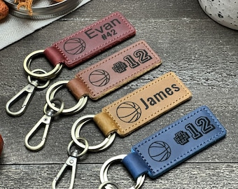 Basketball Keychain, Basketball Team Gifts, Basketball Senior Night Gifts, Personalized Basketball Gifts, End of Season, Basketball Banquet