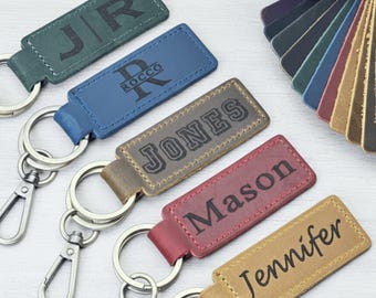 Etichette personalizzate, portachiavi per borsa fasciatoio, etichetta per zaino, etichetta per zaino, portachiavi in pelle, nome personalizzato per borse, etichetta per bagaglio, inciso