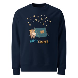 Sweat-shirt écologique Happy Camper