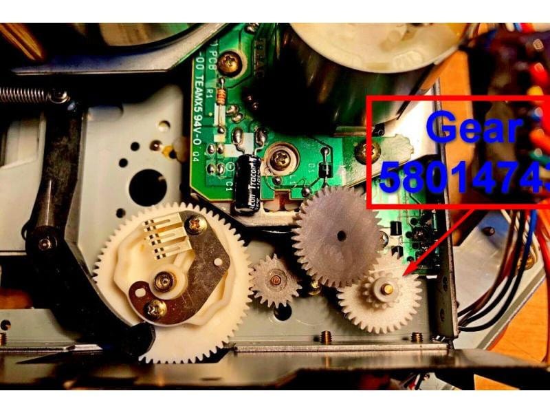 Kassettendeck-Getriebe Ersatzteil - Kompatibel Mit Tascam 122 MKIII & Mehr