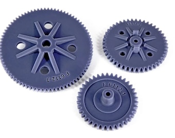 Set of 3 gears for PHILIPS F6112 F6210 F6211 F6220 F6222 F6233 F6622 Magnavox
