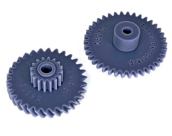 Ingranaggi per riparazione meccanismo cassetta - Ingranaggi per stereo Philips Spatial Boombox (set da 2)