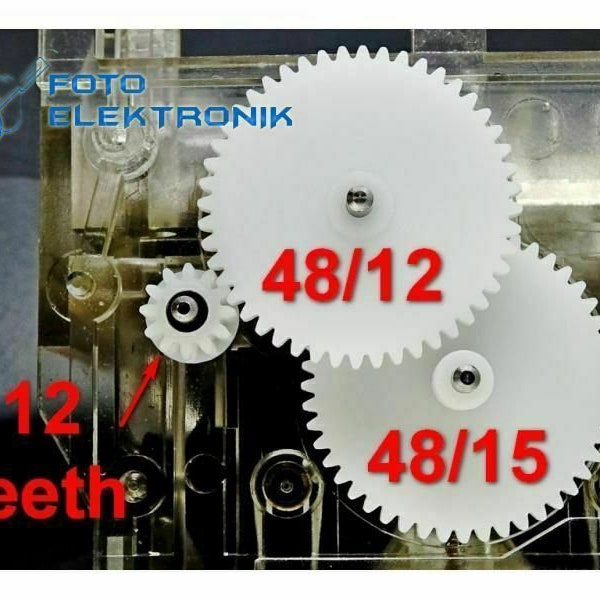 48x15 48x12 Repair Kit - 3 GEAR ODOMETER BMW E24 E28 E30 Mercedes W124 W107