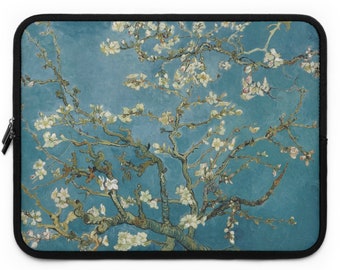 Van Gogh Almond Blossom Laptop Sleeve: Neoprene Protective MacBook Cover