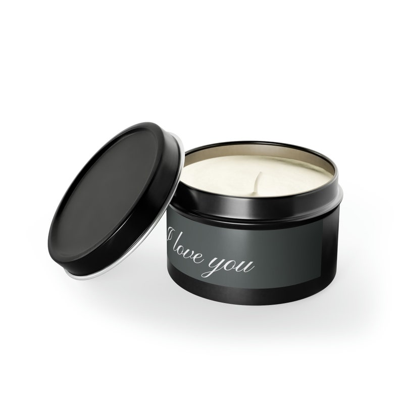 I Love You Tin Candle - Thumbnail 4