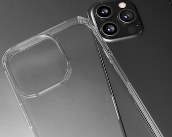 Custodia trasparente antiurto per telefono: iPhone, Samsung Galaxy