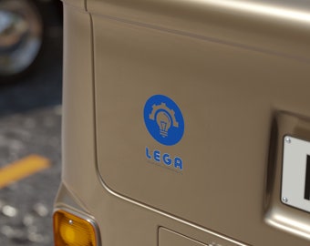 LEGA-3 Transparent Outdoor Stickers, Die-Cut, 1pcs