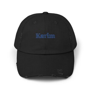Personalized Unisex Distressed Baseball Cap Custom Name Hat Perfect Christmas Gift for Him Her or Dad Unique Customizable Gift for Occasions