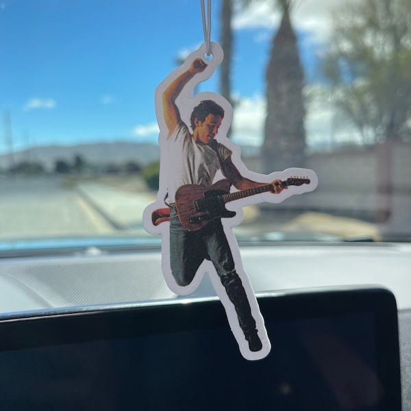 Bruce Springsteen Born in the USA Car Air Freshener | New Car Scent