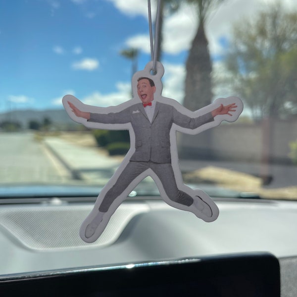 Pee Wee Herman Car Air Freshener | New Car Scent