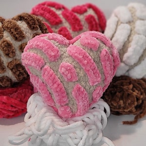 Heart Concha Crochet Pattern